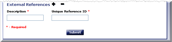 external identifiers